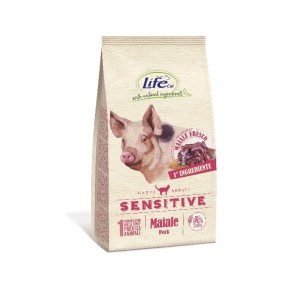 LIFE CAT DRY 400GR SENSITIVE PORK
