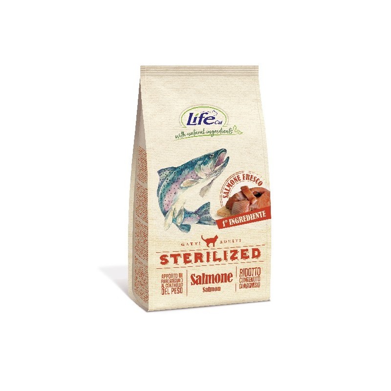 LIFE CAT DRY 1,5KG STERILISED SALMONE
