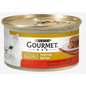GOURMET GOLD TORTINI MANZO E POMODORI GR.85
