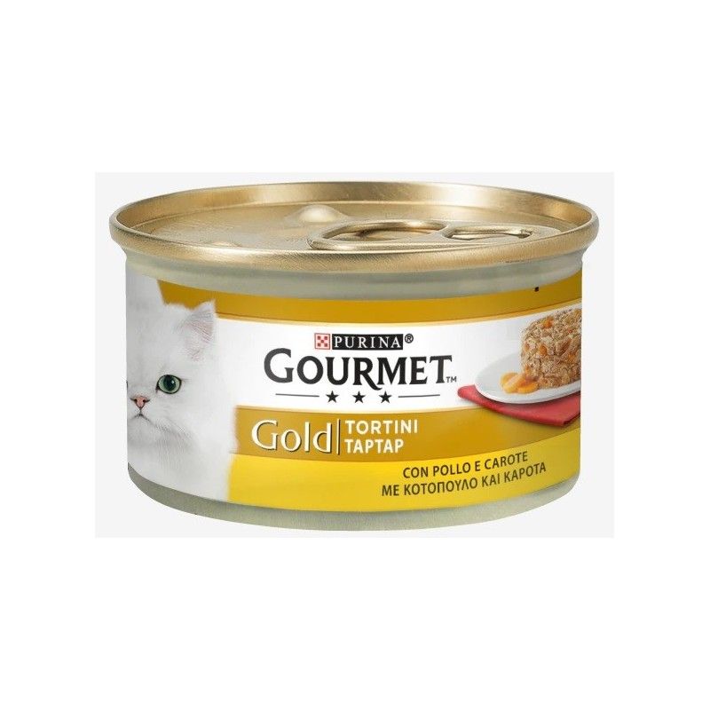 GOURMET GOLD TORTINI POLLO E CAROTE GR.85
