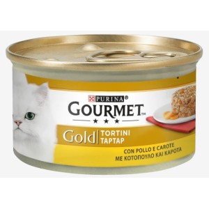 GOURMET GOLD TORTINI POLLO E CAROTE GR.85