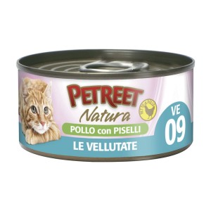 PETREET VELLUTATE GR.70 POLLO CON PISELLI