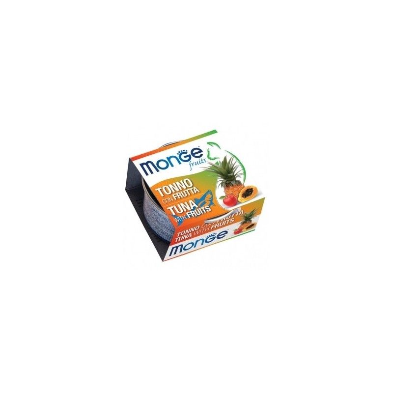 MONGE FRUITS GR.80 TONNO CON FRUTTA 