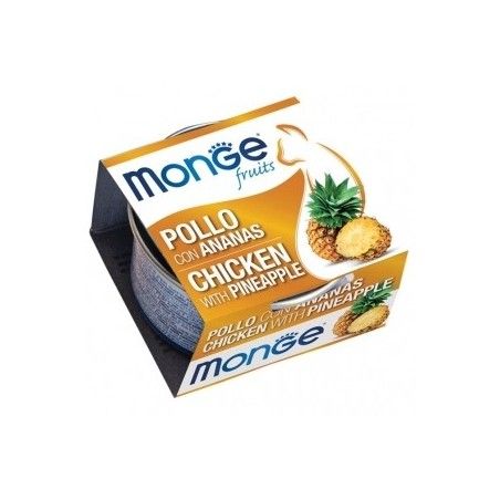 MONGE FRUITS GR.80 POLLO ANANAS