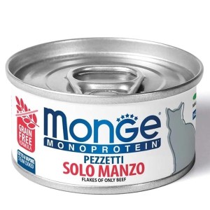 MONGE MONOPROTEIN GR.80 SOLO MANZO 