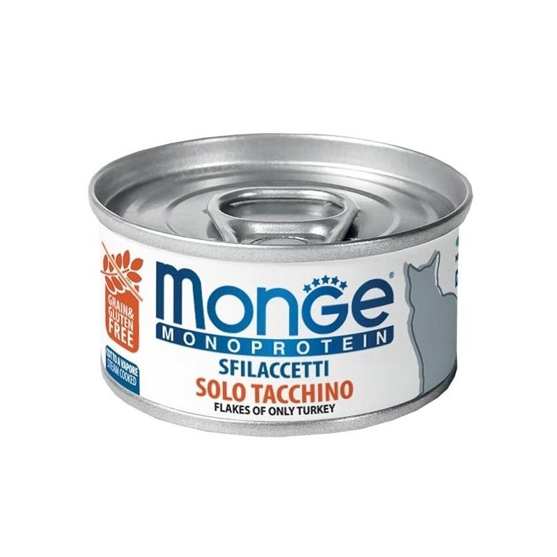 MONGE MONOPROTEIN GR.80 SOLO TACCHINO