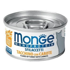 MONGE MONOPROTEIN GR.80 TACCHINO CON CAROTE 