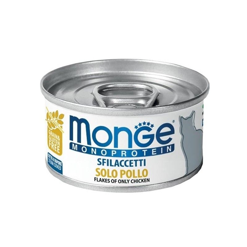MONGE MONOPROTEIN GR.80 SOLO POLLO 