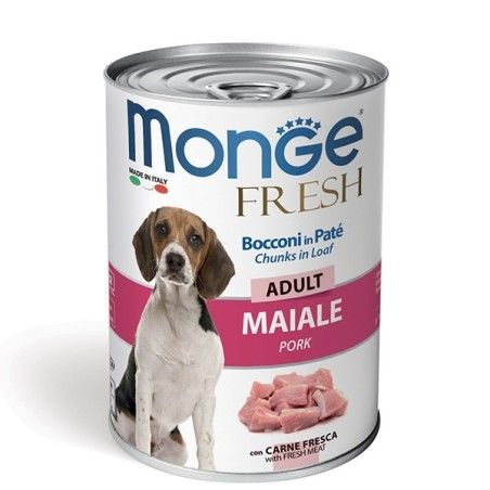 MONGE FRESH GR.400 MAIALE 