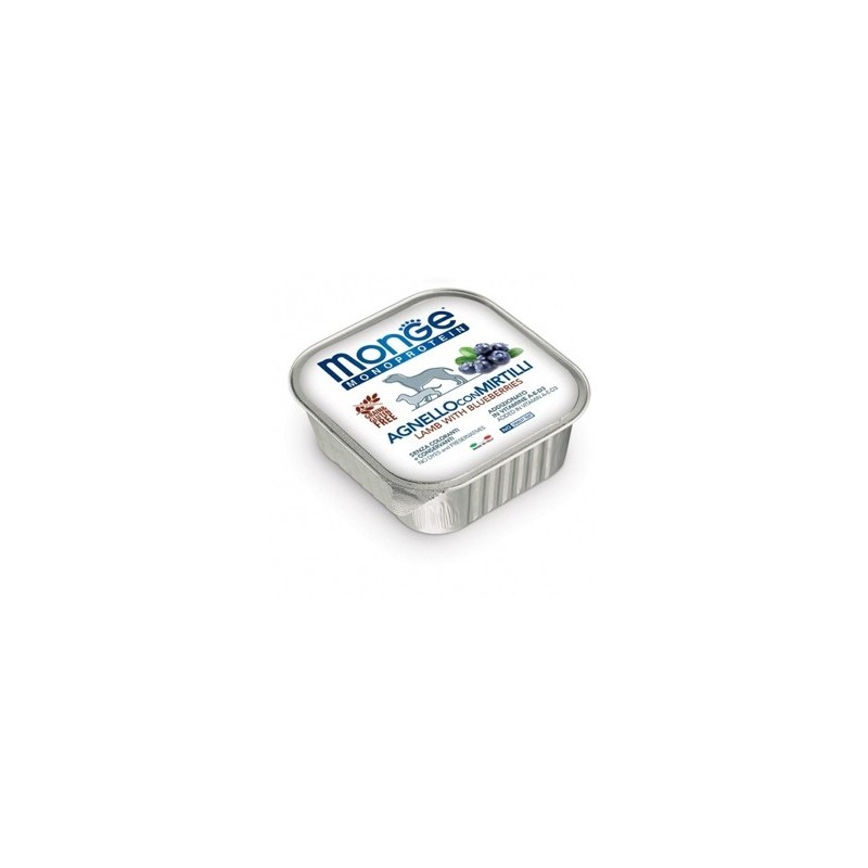 MONGE MONOPROTEIN GR.150 AGNELLO MIRTILLI 