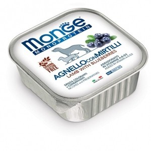 MONGE MONOPROTEIN GR.150 AGNELLO MIRTILLI 
