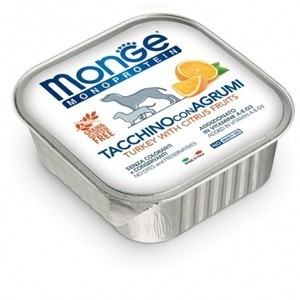 MONGE MONOPROTEIN GR.150 TACCHINO E AGRUMI 