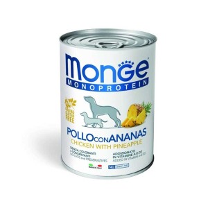 MONGE MONOPROTEICO GR.400 POLLO ANANAS 