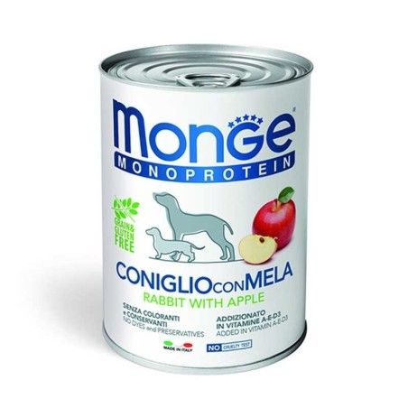 MONGE MONOPROTEICO GR.400 CONIGLIO E MELA