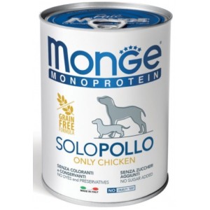 MONGE MONOPROTEICO GR.400 POLLO 