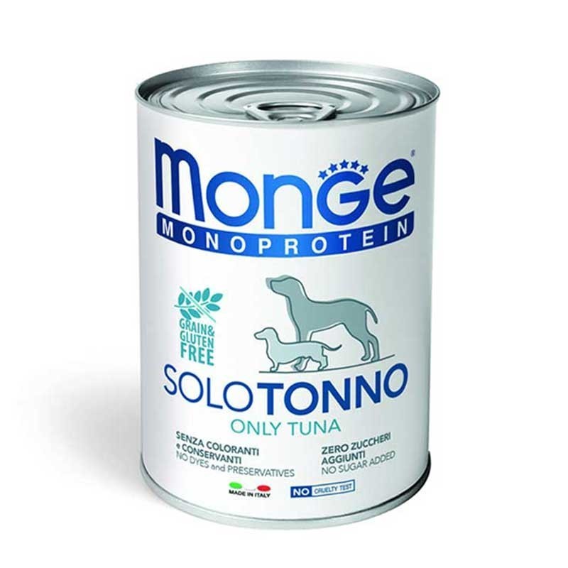 MONGE MONOPROTEICO GR.400 TONNO