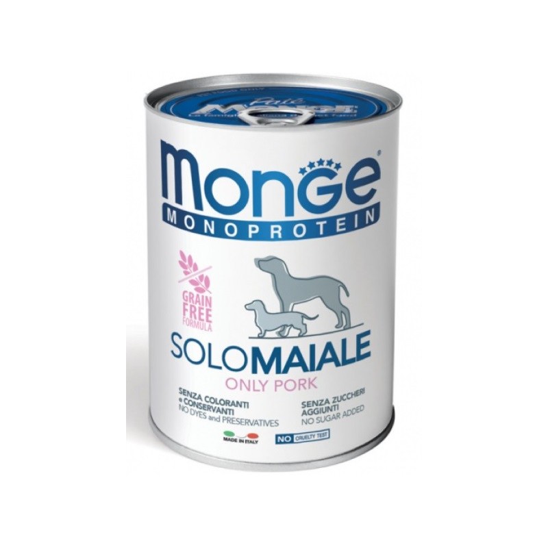 MONGE MONOPROTEICO GR.400 MAIALE