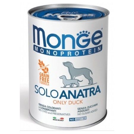 MONGE MONOPROTEICO GR.400 ANATRA
