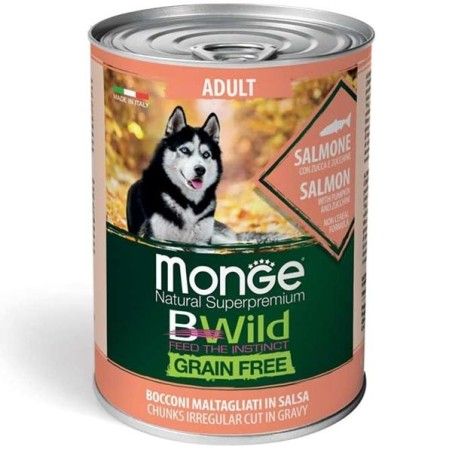 MONGE GRAIN FREE GR.400 ADULT SALMONE ZUCCA ZUCCHINE
