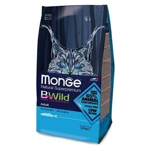 MONGE BWILD LOW GRAIN ACCIUGHE KG.1,5