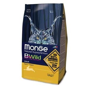 MONGE BWILD LOW GRAIN LEPRE KG.1,5