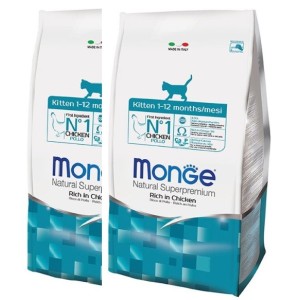MONGE CAT KITTEN KG.10 *acquisto minimo 2 sacchi*prezzo riferito alla singola confezione*