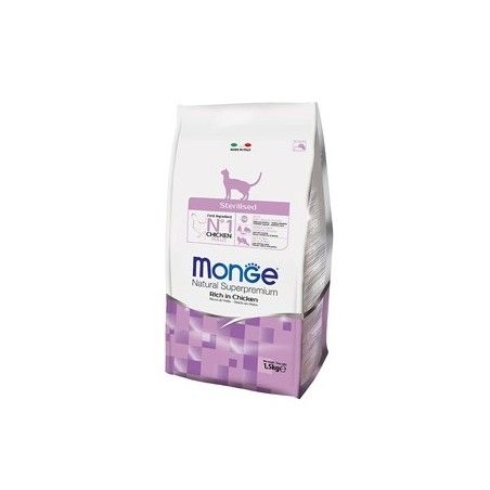 MONGE CAT STERILISED POLLO GR.400