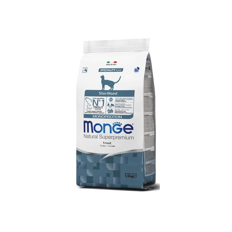 MONGE CAT STERILISED TROTA GR.400