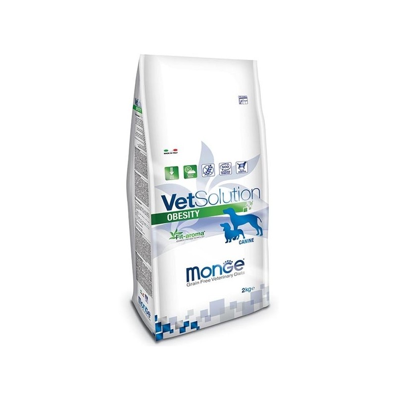 MONGE VETSOLUTION CANE OBESITY KG.2