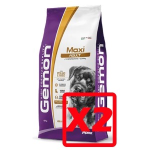 MONGE GEMON MAXI ADULT POLLO E RISO KG.15 **acquisto minimo 2 sacchi*prezzo riferito alla singola confezione*