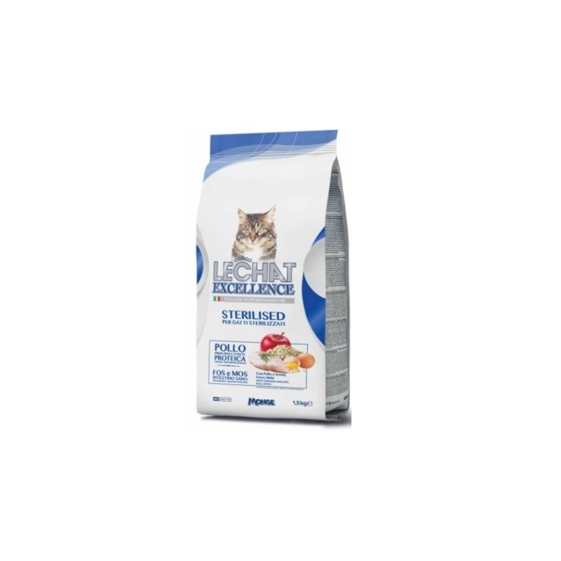LECHAT EXCELLENT STERISILISED POLLO KG.1,5 