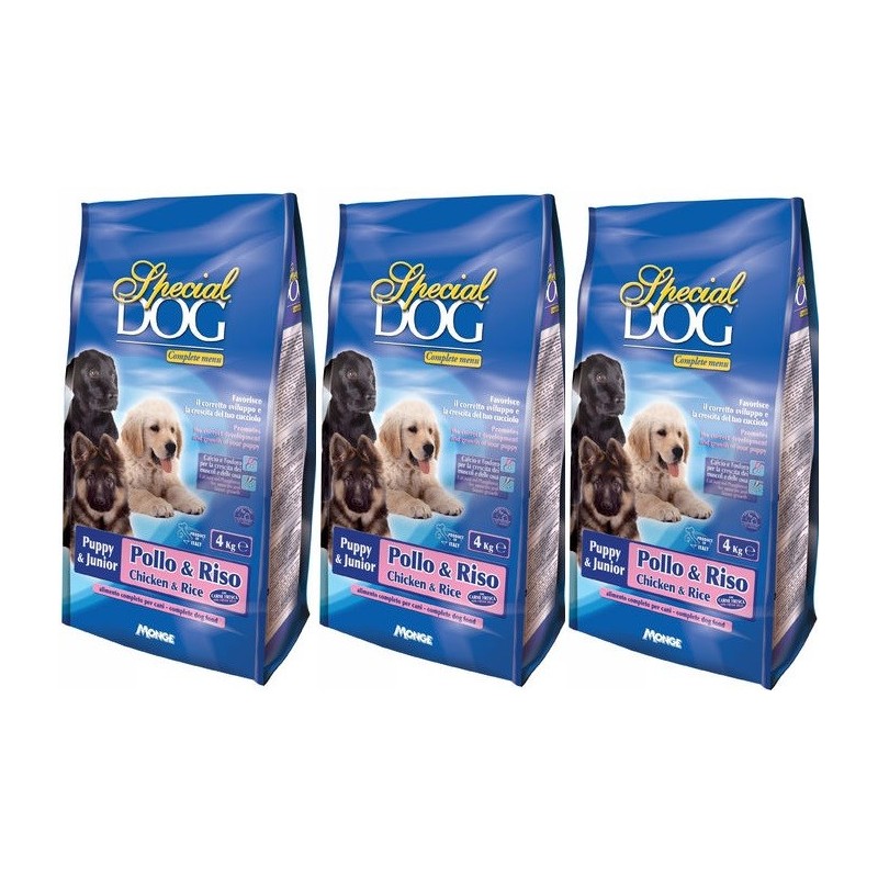 SPECIAL DOG PUPPY & JUNIOR KG.15 *acquisto minimo 3 sacchi*prezzo riferito alla singola confezione*