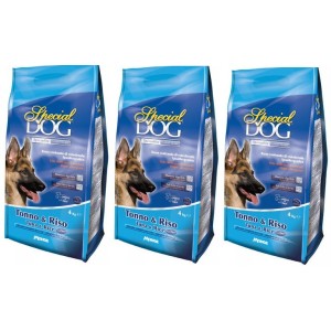 SPECIAL DOG TONNO E RISO KG.15 *acquisto minimo 3 sacchi*prezzo riferito alla singola confezione*