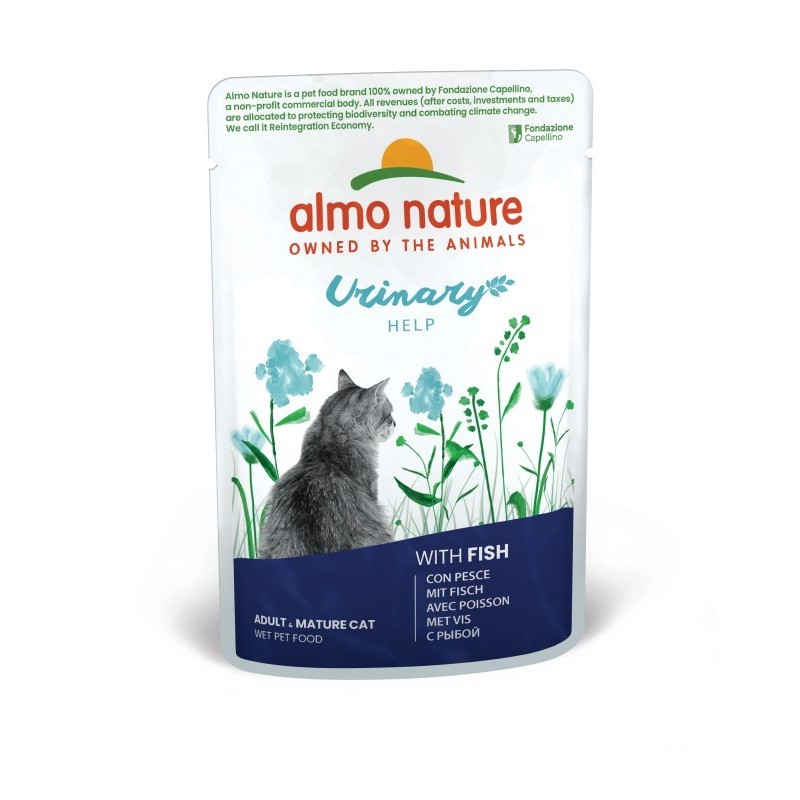 ALMO.NATURE BUSTA GR.70 URINARY SUPPORT PESCE 