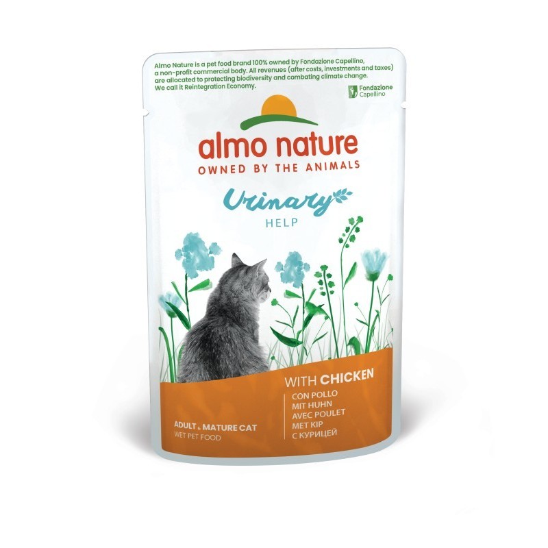 ALMO.NATURE BUSTA GR.70 URINARY SUPPORT POLLO 