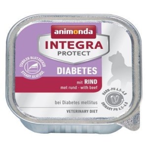 ANIMONDA INTEGRA PROTECT GATTO DIABETES GR.100 MANZO