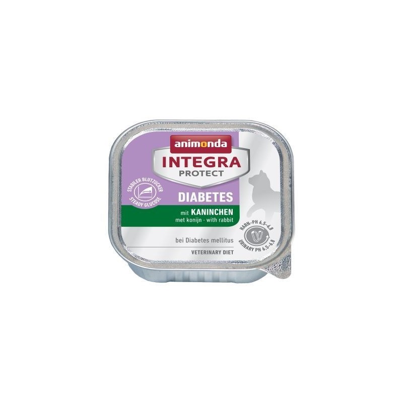ANIMONDA INTEGRA PROTECT GATTO DIABETES GR.100 CONIGLIO