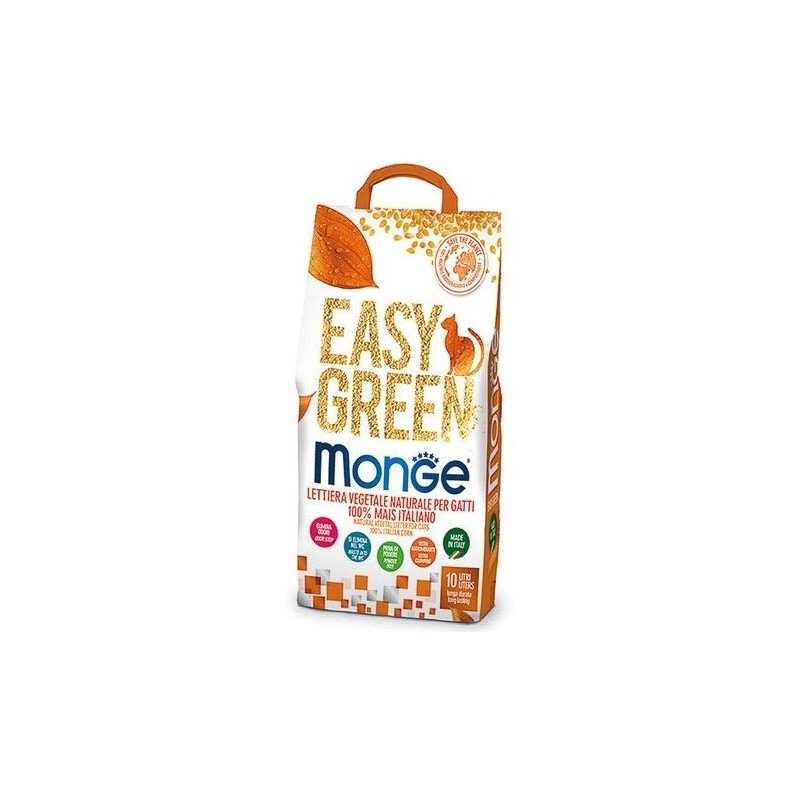 MONGE LETTIERA EASY GREEN 100% MAIS LT.10