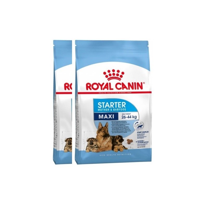 ROYAL CANIN MAXI STARTER MOTHER & BABYDOG 15KG *acquisto minimo 2 sacchi*prezzo riferito alla singola confezione*