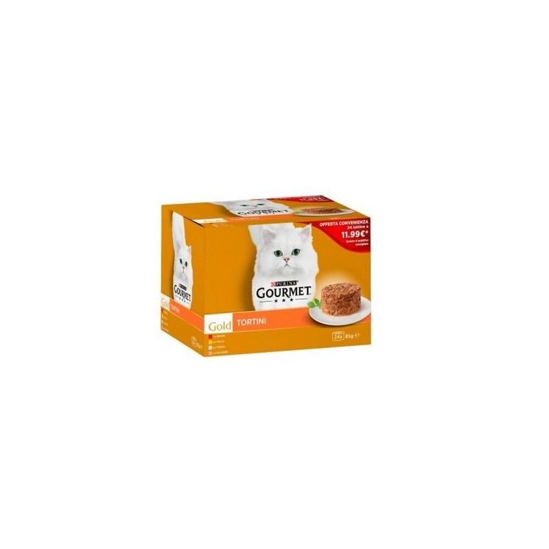 GOURMET GOLD TORTINI 24 PEZZI ASSORTINI ( € 0,59 AL PEZZO) 