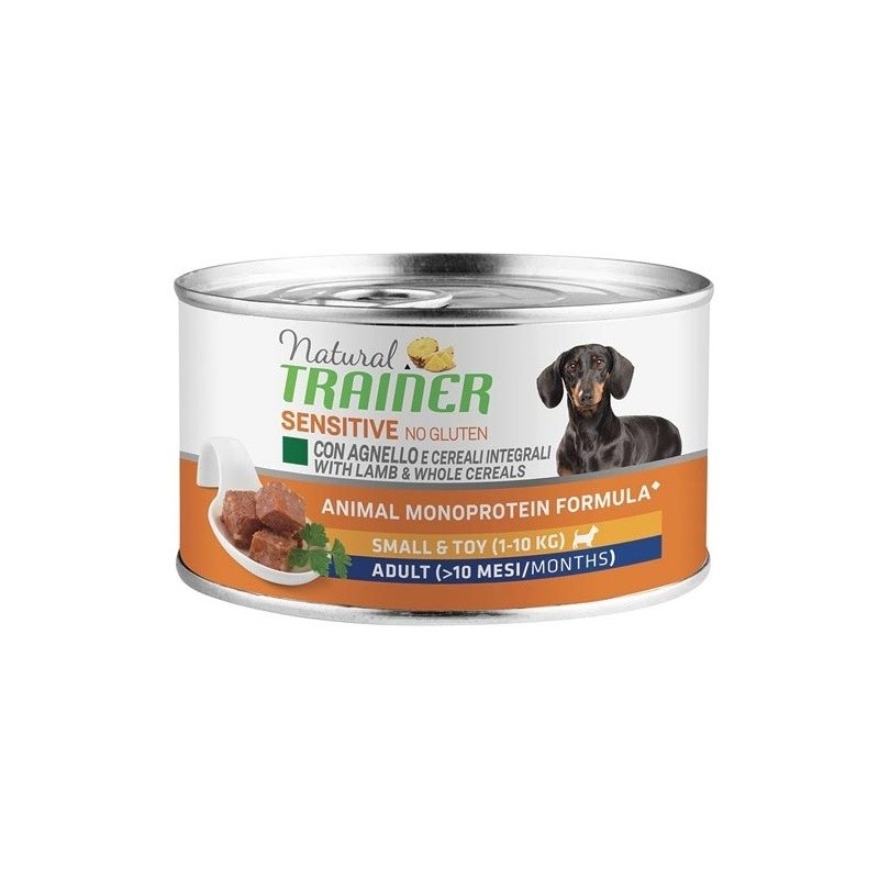 TRAINER NATURAL SENSITIV ADULT MINI AGNELLO E CEREALI GR 150