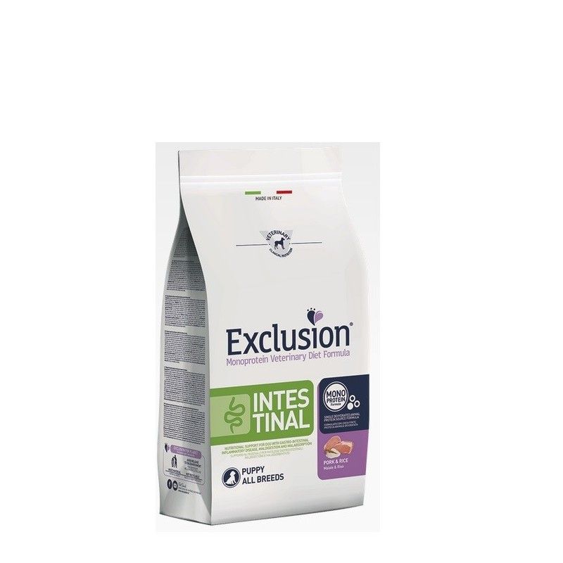 EXCLUSION DIET INTESTINAL PUPPY KG 12
