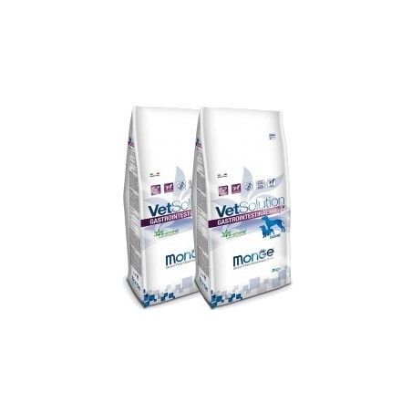 MONGE VETSOLUTION CANE GASTROINTESTINAL ADULT KG.12**acquisto minimo 2 sacchi*prezzo riferito alla singola confezione*