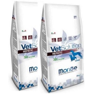 MONGE VETSOLUTION CANE HEPATIC KG.12 - *acquisto minimo 2 sacchi*prezzo riferito alla singola confezione*