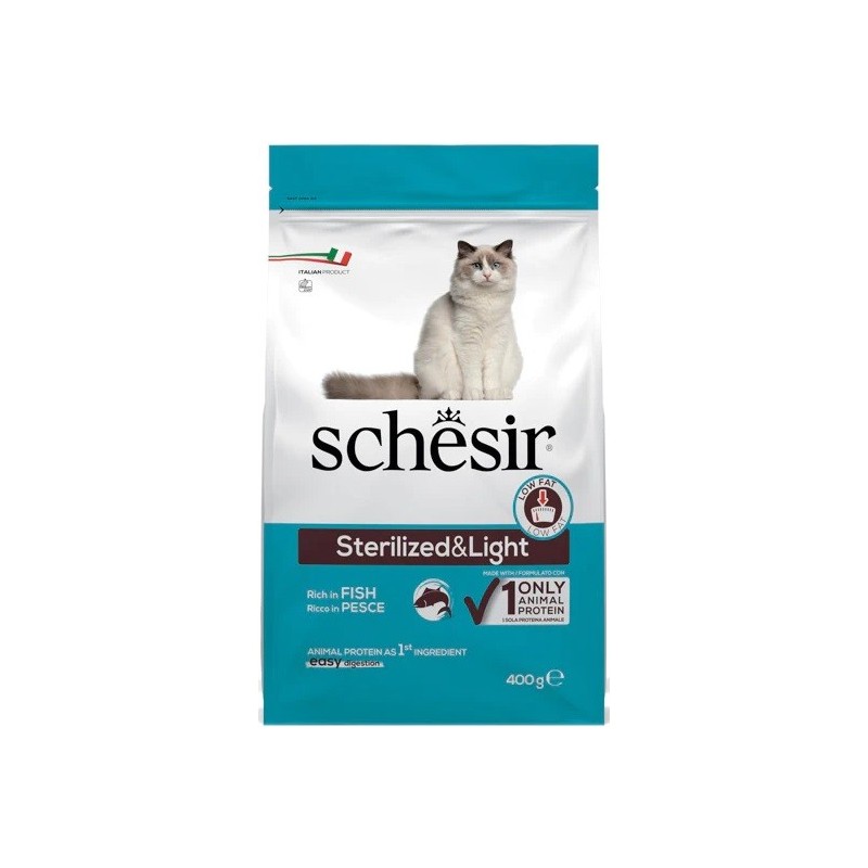 SCHESIR CROCC.KG.1,5 STERILIZED & LIGHT AL PESCE