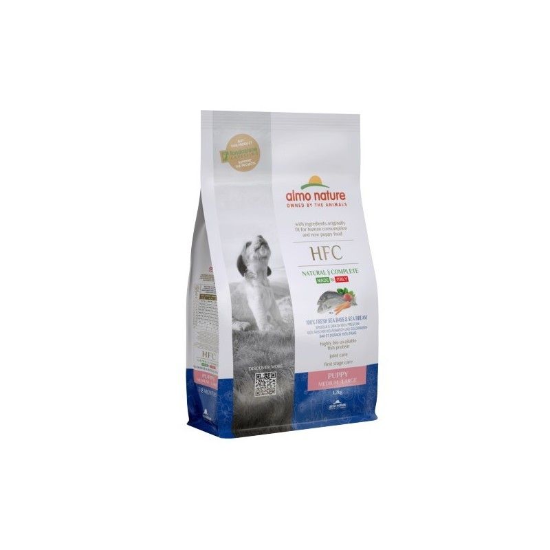 ALMO HFC DOG 1.2KG PUPPY M-L SPIGOLA ORATA FRESCHE ...