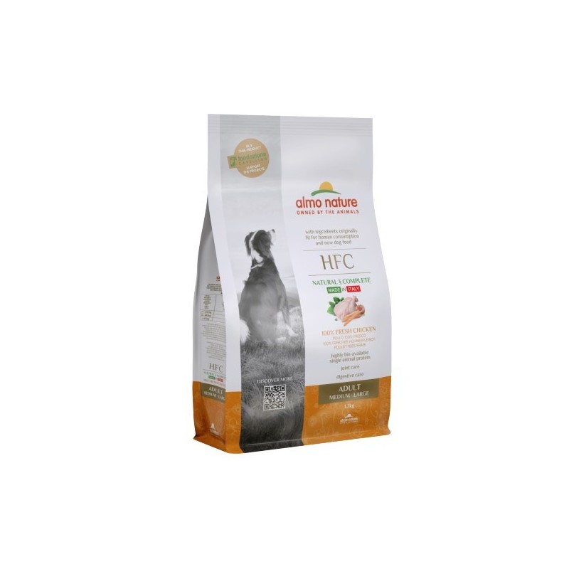 ALMO HFC DOG 1.2KG  ADULT M-L POLLO FRESCO ...