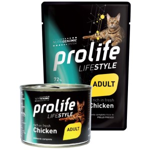 PROLIFE CAT BUSTA GR.85 LIFE STYLE ADULT CHICKEN