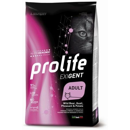PROLIFE CAT EXIGENT ADULT WILD BOAR, QUAIL, PHEASANT & POTATO GR. 400