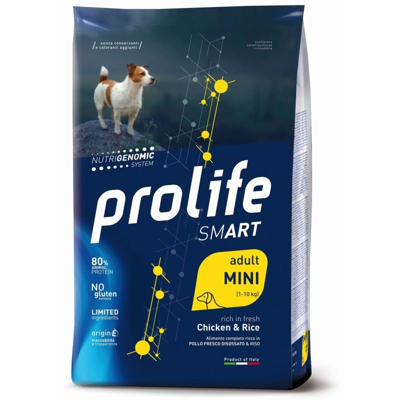 PROLIFE DOG ADULT CHICKEN & RICE - MINI KG. 2